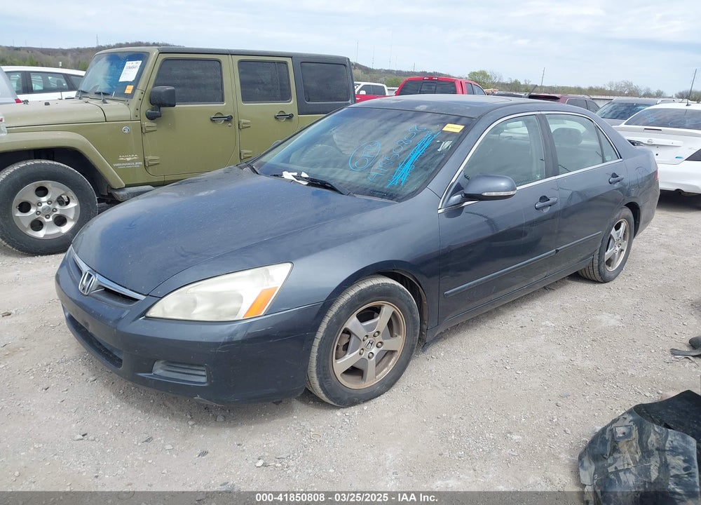 2006 HONDA ACCORD HYBRID VIN: JHMCN36516C003434