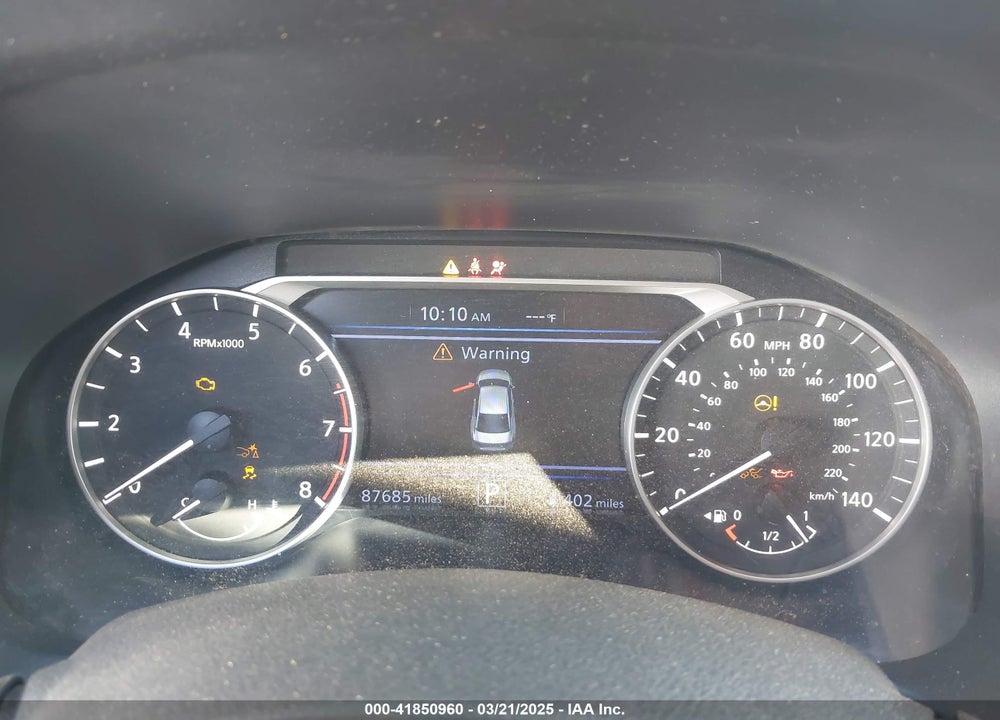 2021 NISSAN ALTIMA SR FWD VIN: 1N4BL4CV0MN410214
