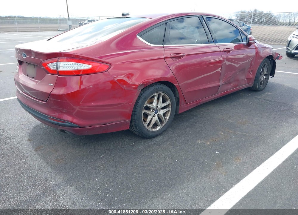 2015 FORD FUSION SE VIN: 1FA6P0H75F5105044