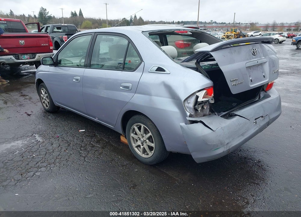 2002 TOYOTA PRIUS VIN: JT2BK18UX20045572