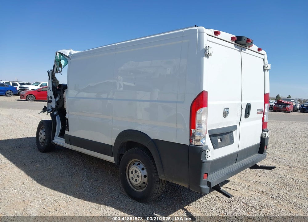 2022 RAM PROMASTER 1500 LOW ROOF 118 WB VIN: 3C6LRVNG4NE132741