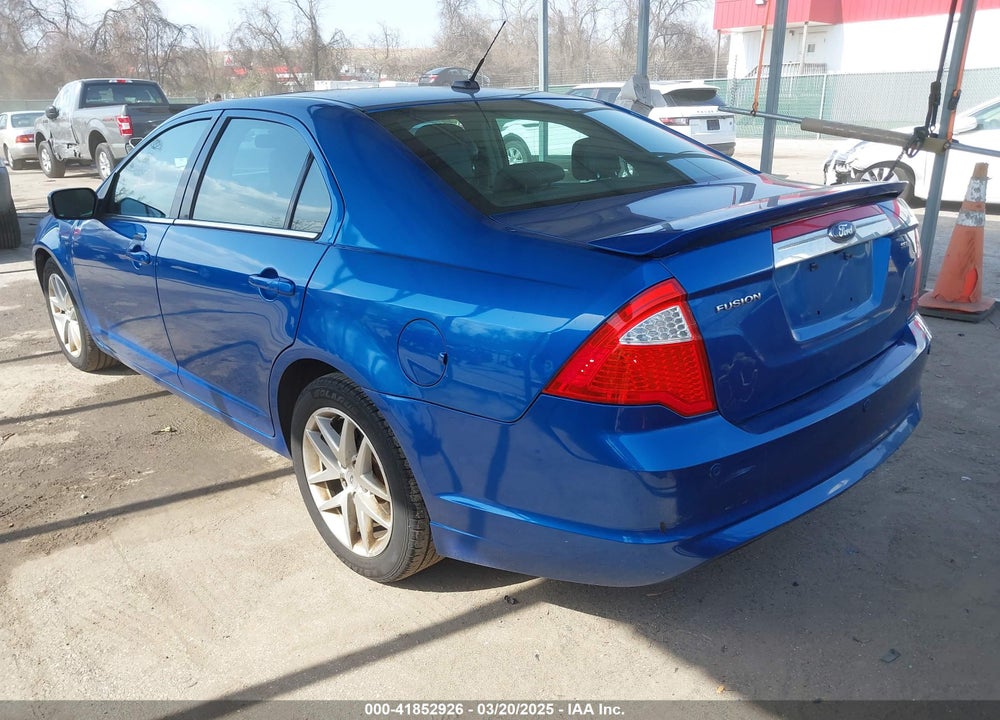 2012 FORD FUSION SEL VIN: 3FAHP0JA3CR429455