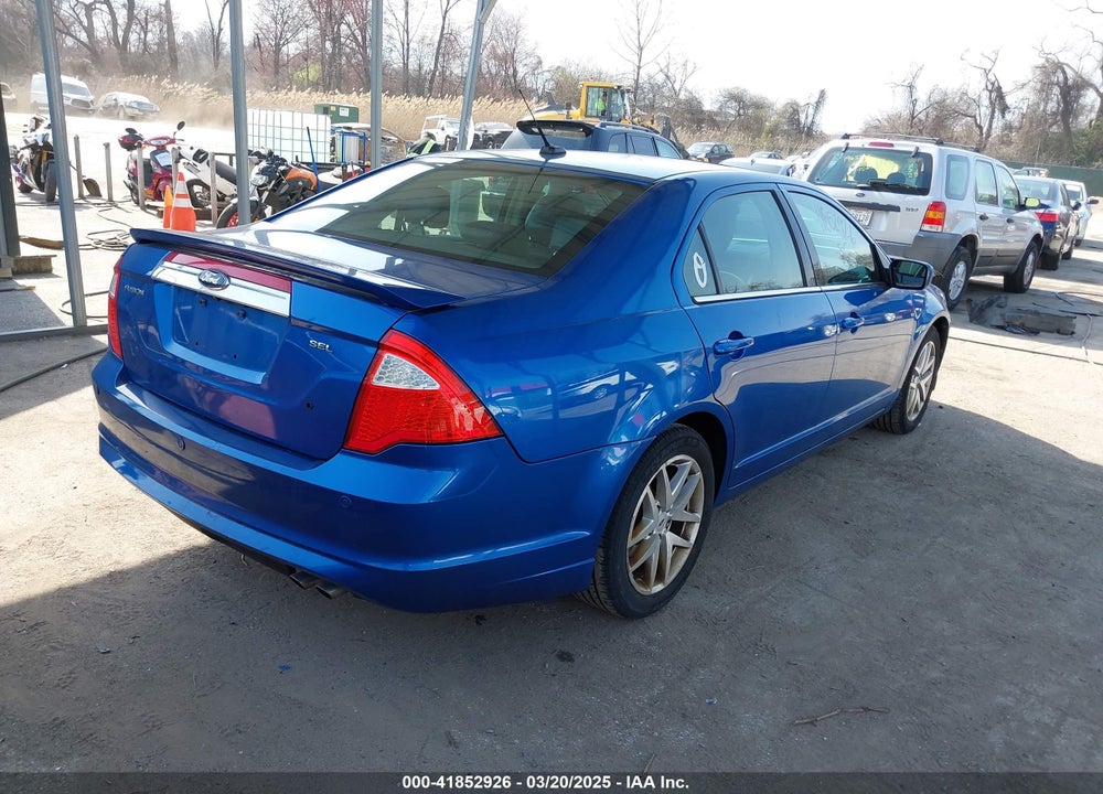 2012 FORD FUSION SEL VIN: 3FAHP0JA3CR429455