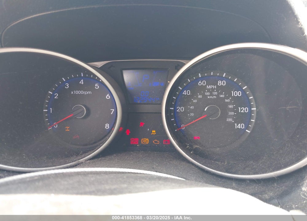 2013 HYUNDAI TUCSON VIN: KM8JUCAC9DU587649