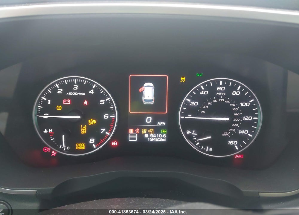 2024 SUBARU ASCENT VIN: 4S4WMAUD6R3437560