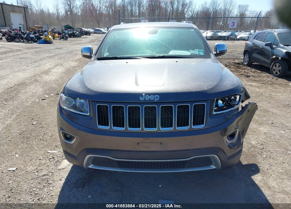 2014 JEEP GRAND CHEROKEE VIN: 1C4RJFBG3EC237864