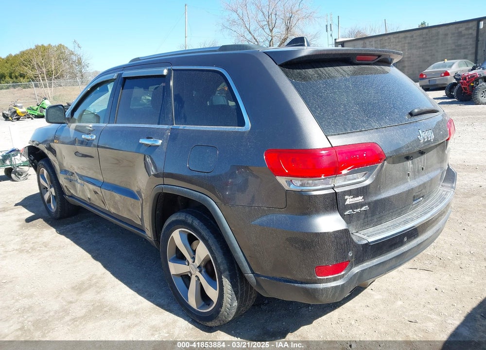 2014 JEEP GRAND CHEROKEE VIN: 1C4RJFBG3EC237864