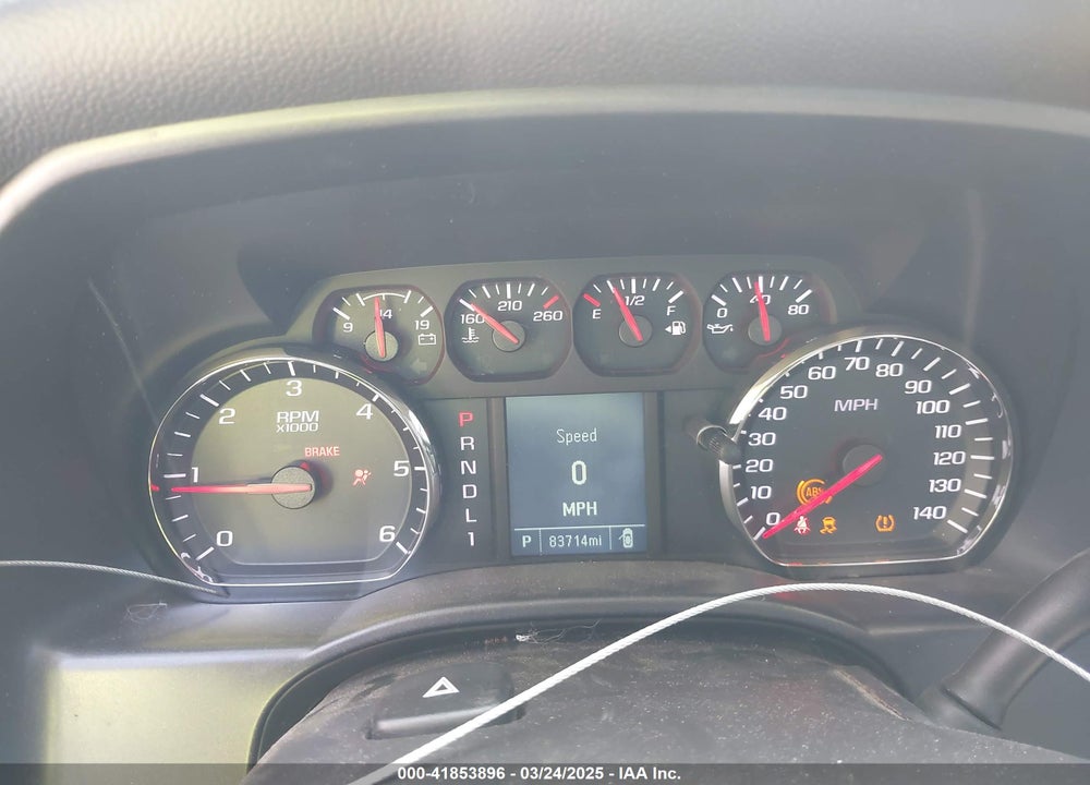 2019 CHEVROLET SILVERADO 2500HD VIN: 2GB2CREG8K1216202