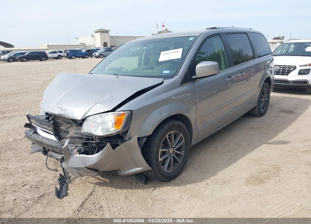 2017 DODGE GRAND CARAVAN SXT VIN: 2C4RDGCG4HR546296