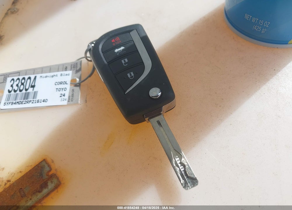 2024 TOYOTA COROLLA LE VIN: 5YFB4MDE2RP216140