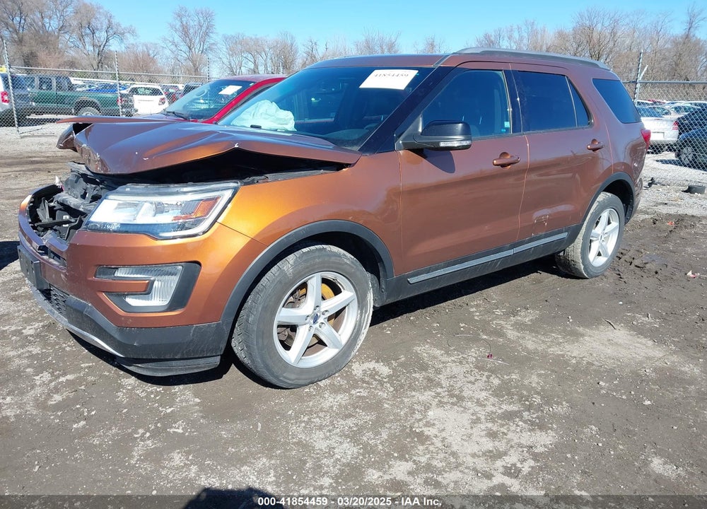2017 FORD EXPLORER XLT VIN: 1FM5K8D88HGA85831