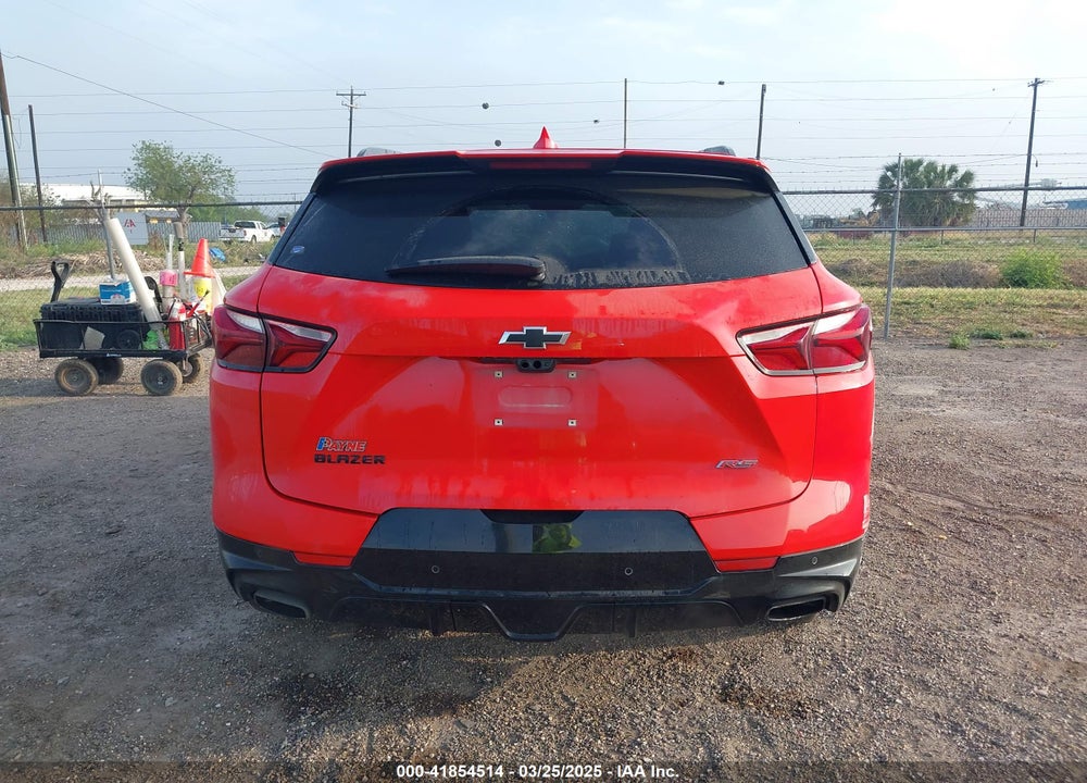 2021 CHEVROLET BLAZER VIN: 3GNKBERS7MS515989