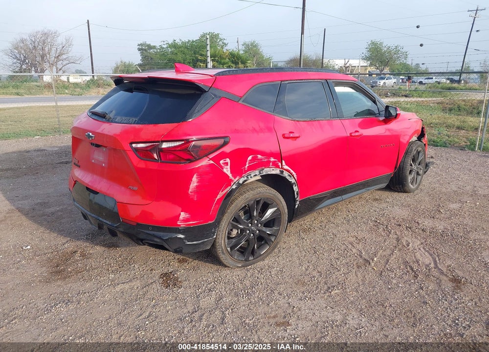 2021 CHEVROLET BLAZER VIN: 3GNKBERS7MS515989