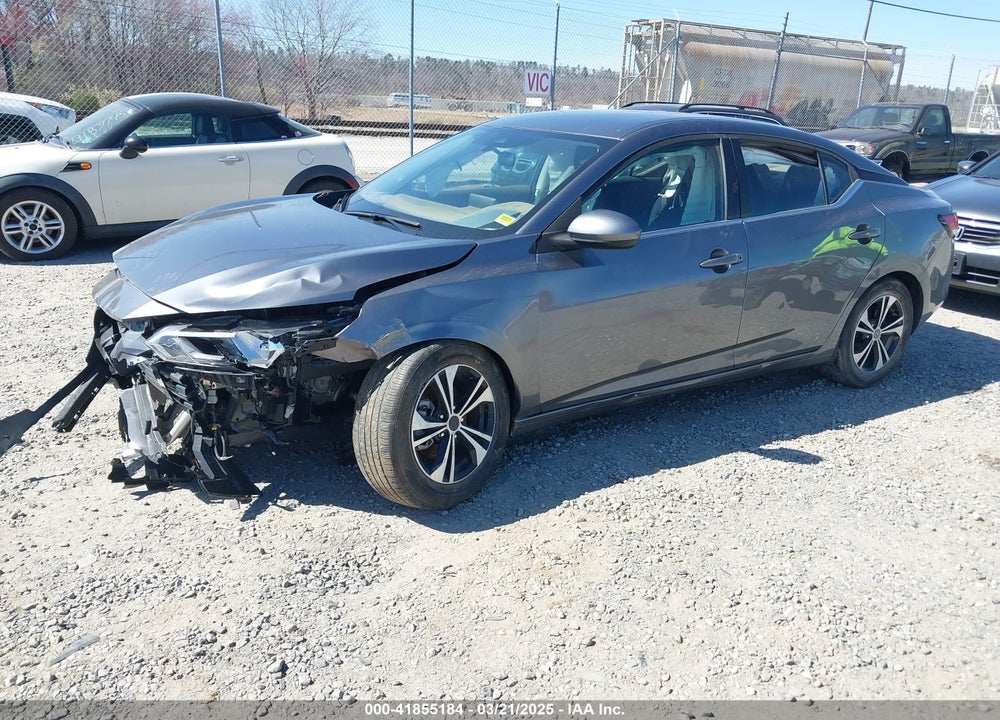 2023 NISSAN SENTRA VIN: 3N1AB8CV5PY225599