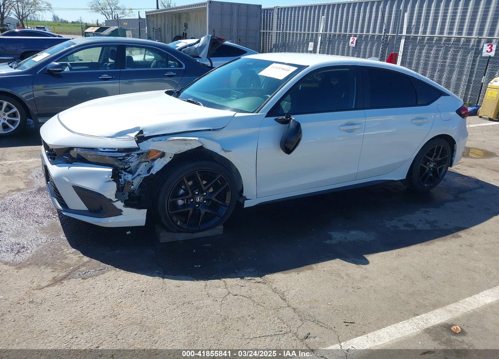 2022 HONDA CIVIC VIN: 19XFL2H87NE015973
