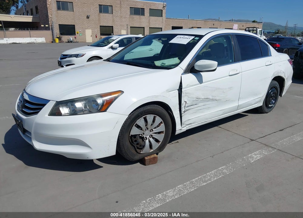 2012 HONDA ACCORD 2.4 LX VIN: 1HGCP2F3XCA228741
