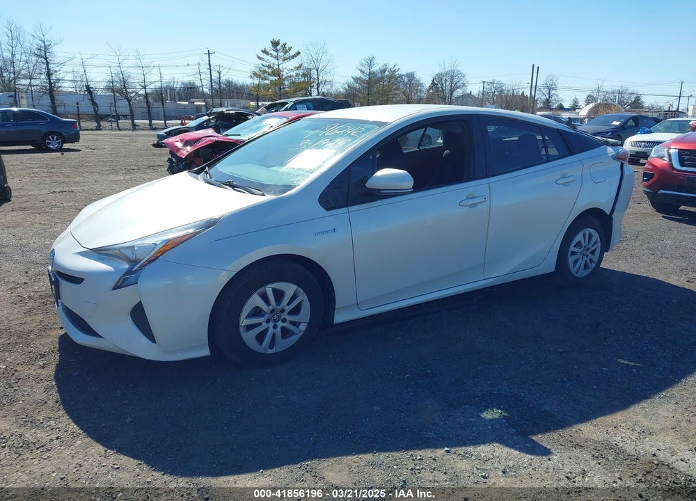 2016 TOYOTA PRIUS VIN: JTDKBRFU4G3512080