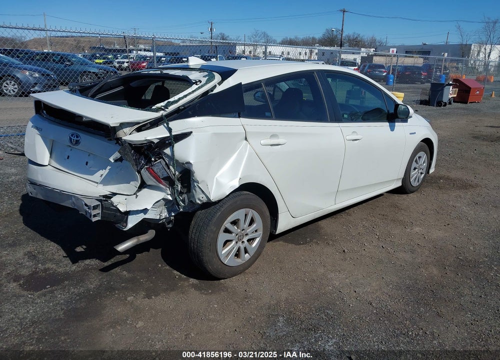 2016 TOYOTA PRIUS VIN: JTDKBRFU4G3512080