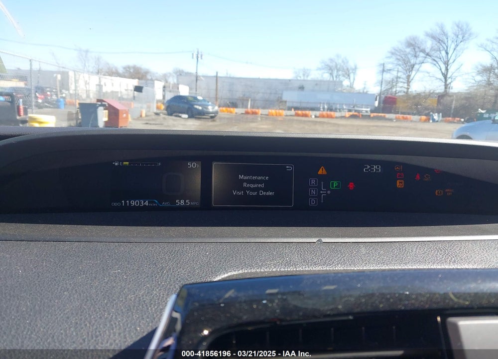 2016 TOYOTA PRIUS VIN: JTDKBRFU4G3512080