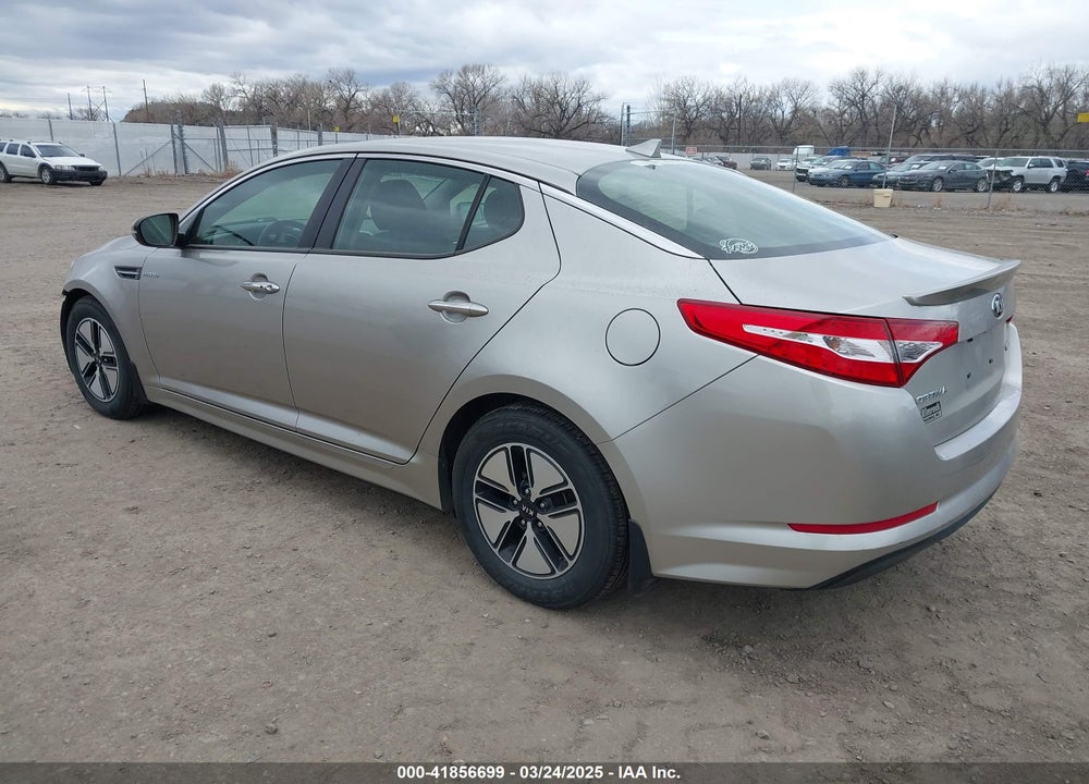 2013 KIA OPTIMA HYBRID VIN: KNAGM4AD2D5053607