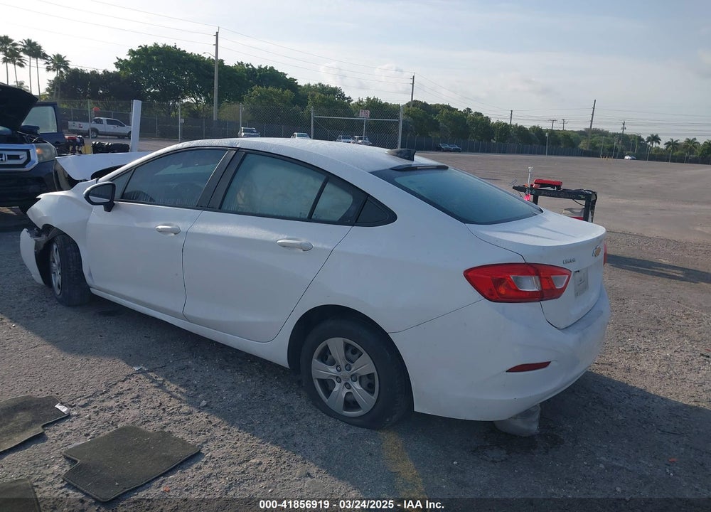 2017 CHEVROLET CRUZE VIN: 1G1BC5SMXH7200067