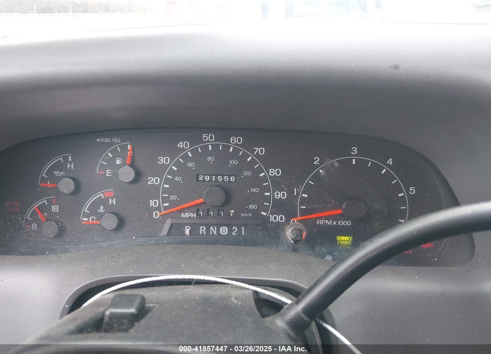 2001 FORD F-250 LARIAT/XL/XLT VIN: 1FTNX21L41EA04501