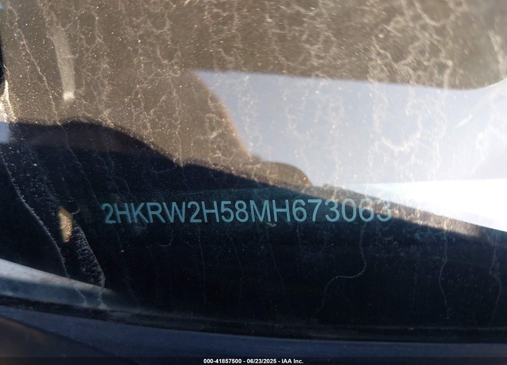 2021 HONDA CR-V VIN: 2HKRW2H58MH673063