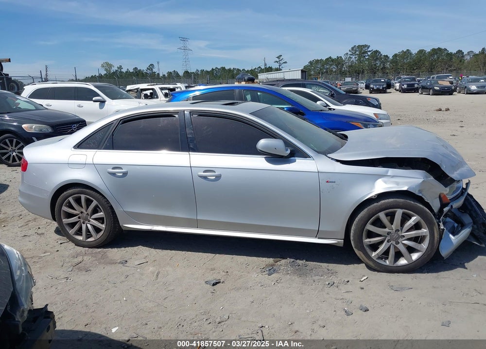 2014 AUDI A4 VIN: WAUBFAFL0EN017919