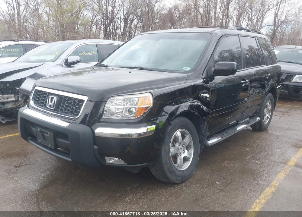 2007 HONDA PILOT EX-L VIN: 2HKYF18597H531413