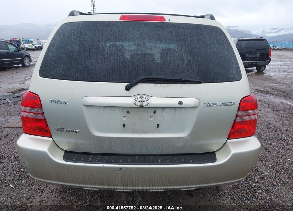 2003 TOYOTA HIGHLANDER V6 VIN: JTEHF21A930120092