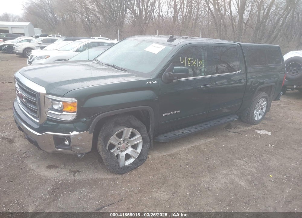 2015 GMC SIERRA 1500 SLE VIN: 3GTU2UEC3FG499337
