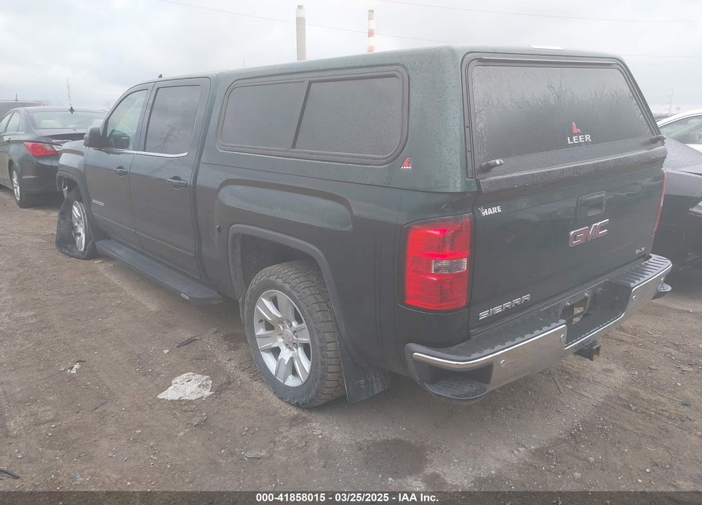 2015 GMC SIERRA 1500 SLE VIN: 3GTU2UEC3FG499337
