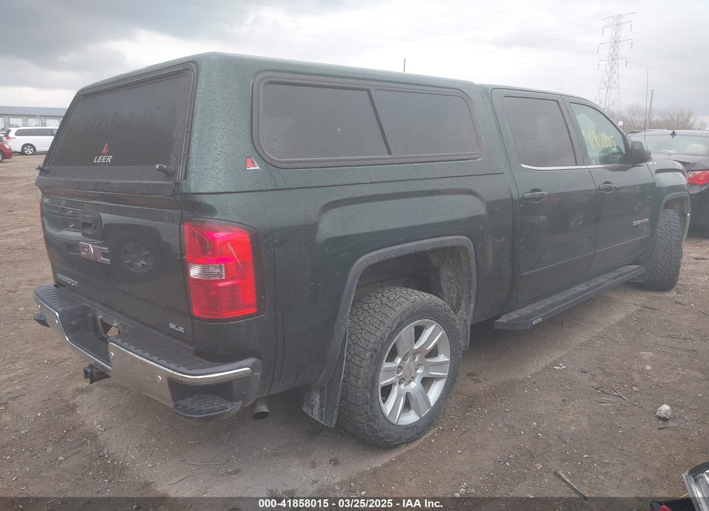 2015 GMC SIERRA 1500 SLE VIN: 3GTU2UEC3FG499337