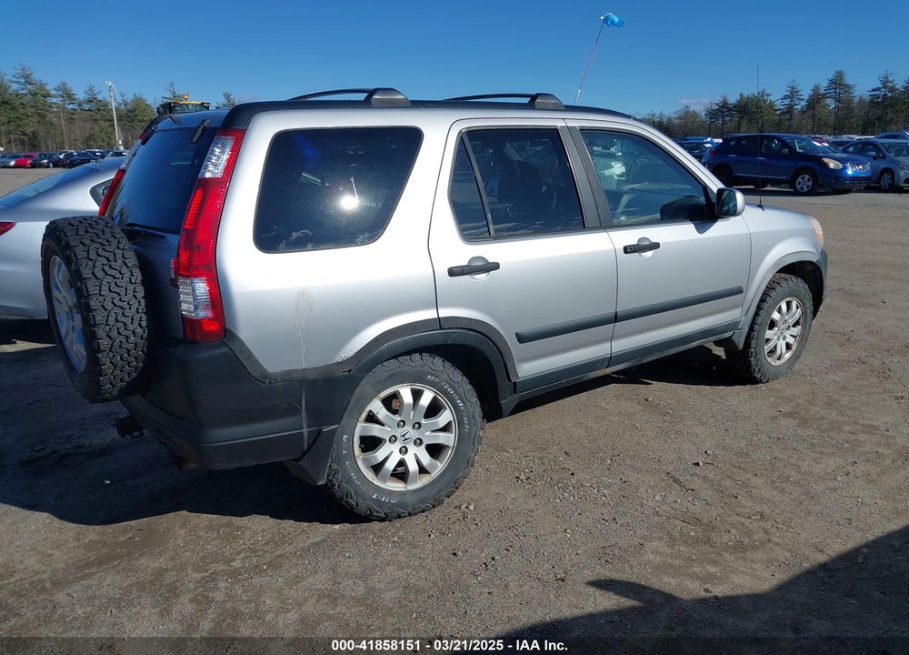 2006 HONDA CR-V VIN: JHLRD77826C026609