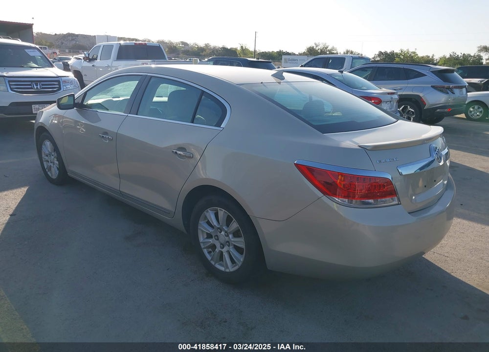 2012 BUICK LACROSSE VIN: 1G4GA5ER8CF182463