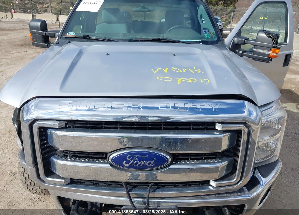2016 FORD F-250 XLT VIN: 1FTBF2B61GEB11867
