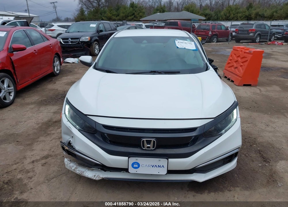 2019 HONDA CIVIC LX VIN: 2HGFC2F6XKH552789