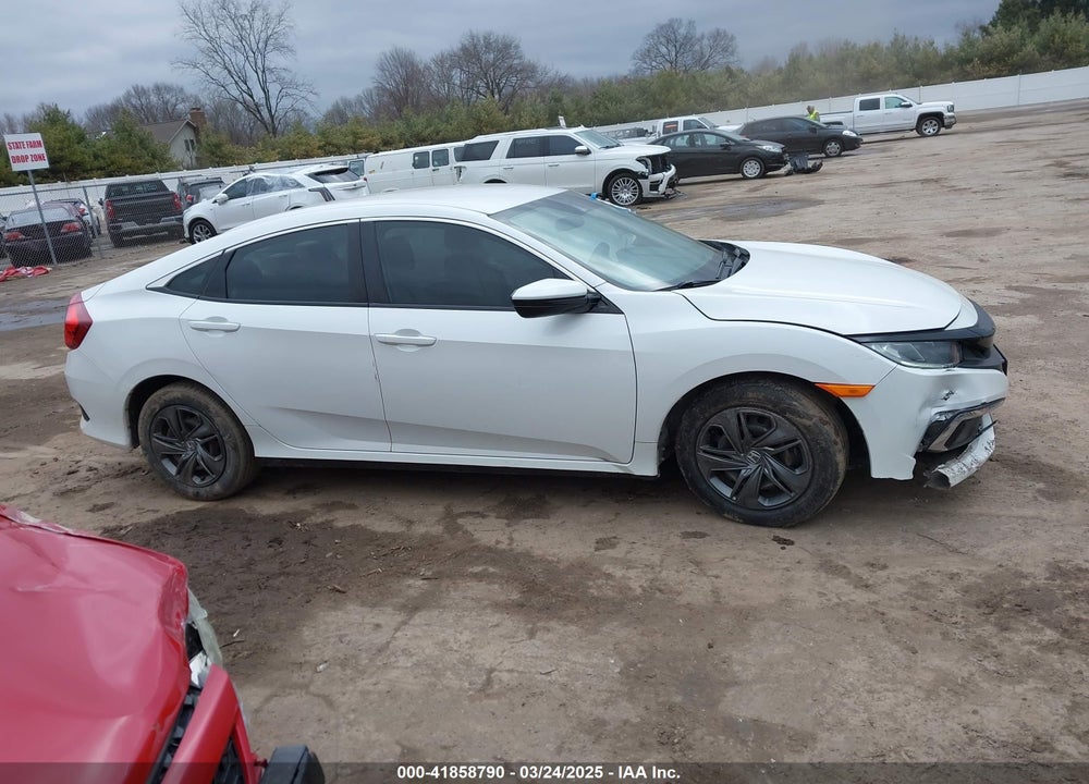 2019 HONDA CIVIC LX VIN: 2HGFC2F6XKH552789