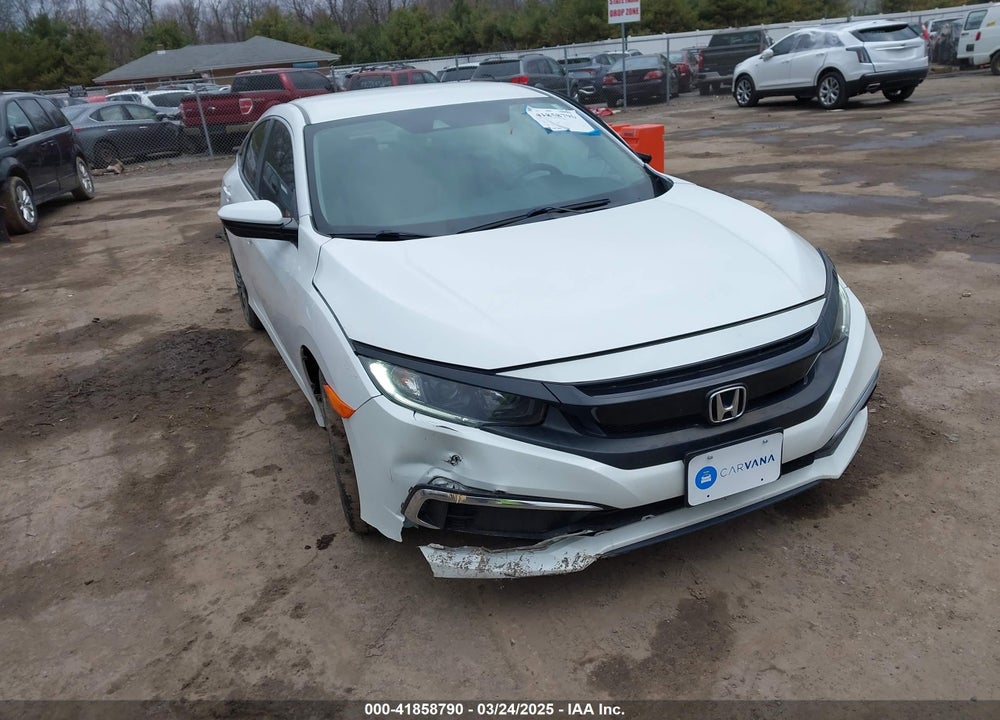 2019 HONDA CIVIC LX VIN: 2HGFC2F6XKH552789