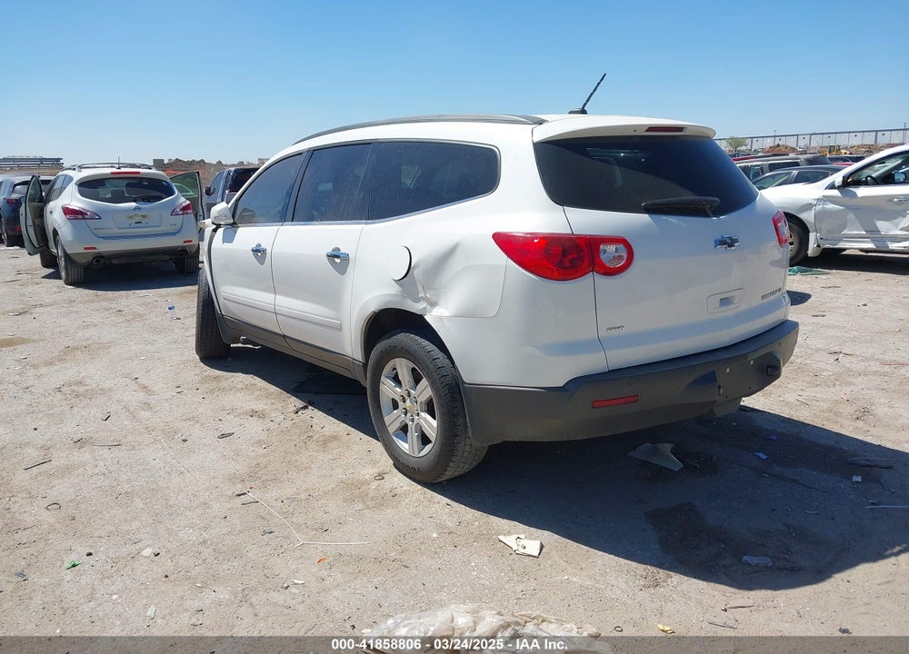 2012 CHEVROLET TRAVERSE VIN: 1GNKVGED7CJ326382