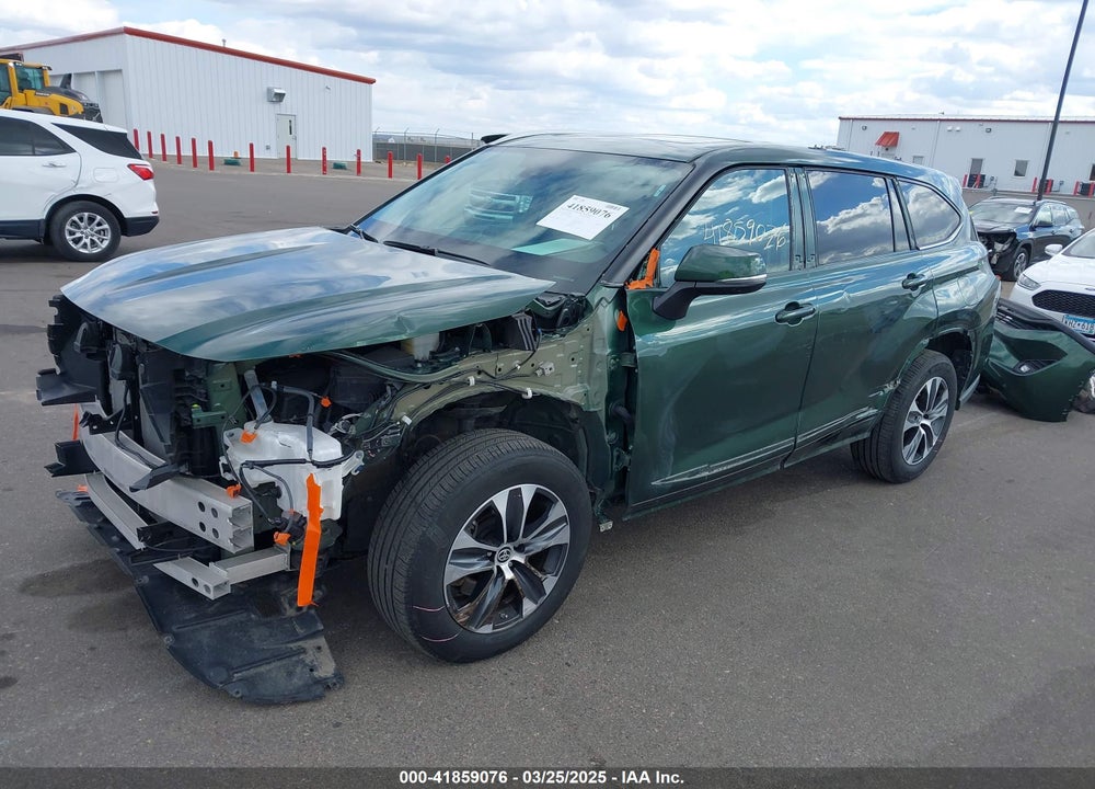 2023 TOYOTA HIGHLANDER XLE VIN: 5TDKDRBH7PS500510