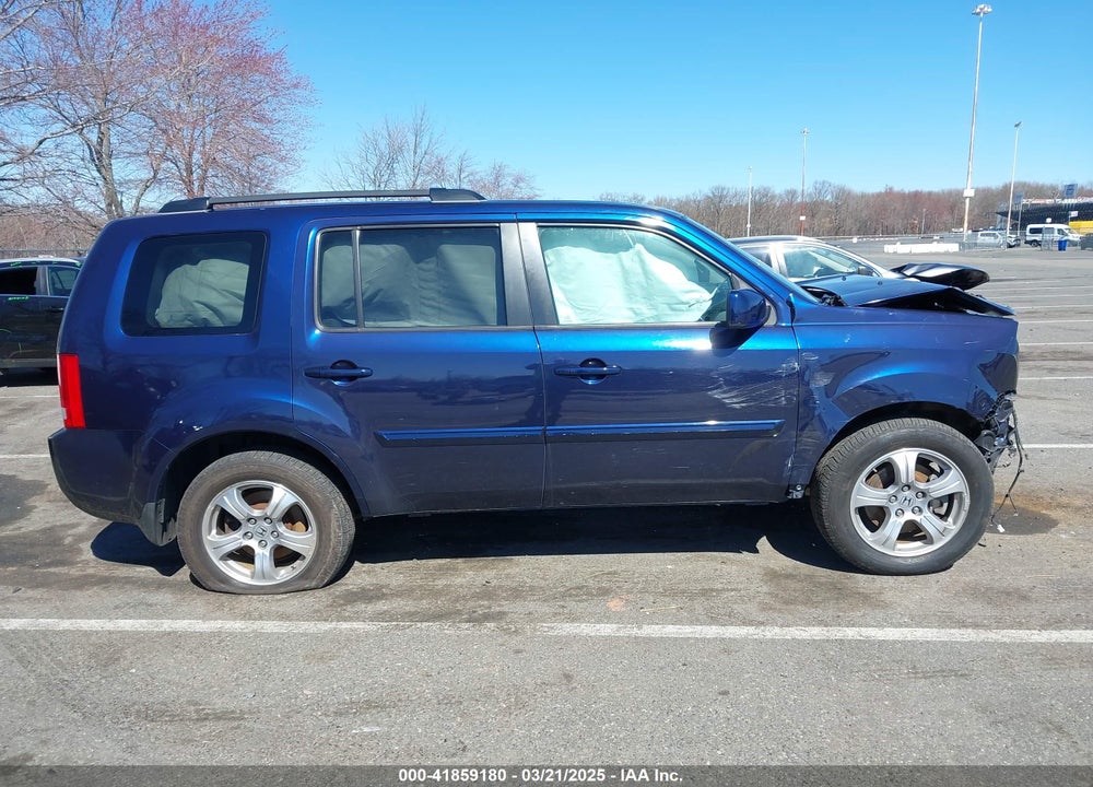 2013 HONDA PILOT VIN: 5FNYF4H52DB018046