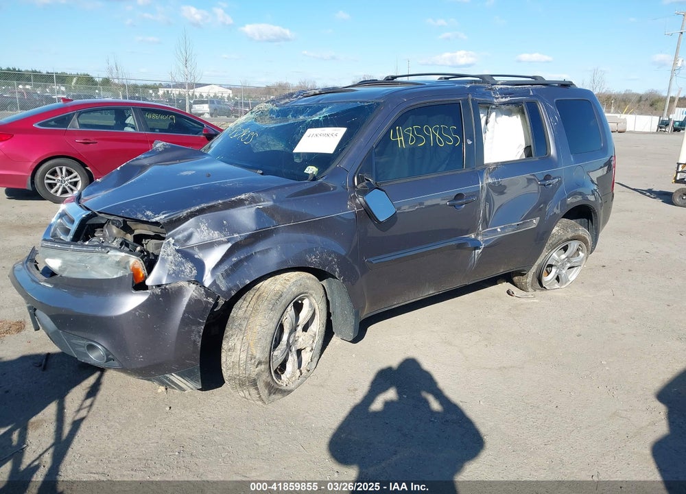 2015 HONDA PILOT EX-L VIN: 5FNYF4H56FB041834