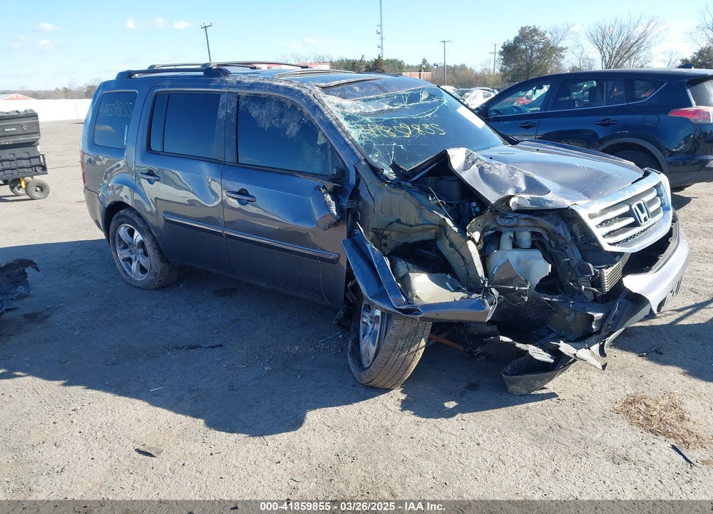 2015 HONDA PILOT EX-L VIN: 5FNYF4H56FB041834
