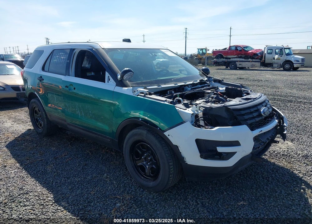 2019 FORD POLICE INTERCEPTOR UTILITY VIN: 1FM5K8AT0KGB15601