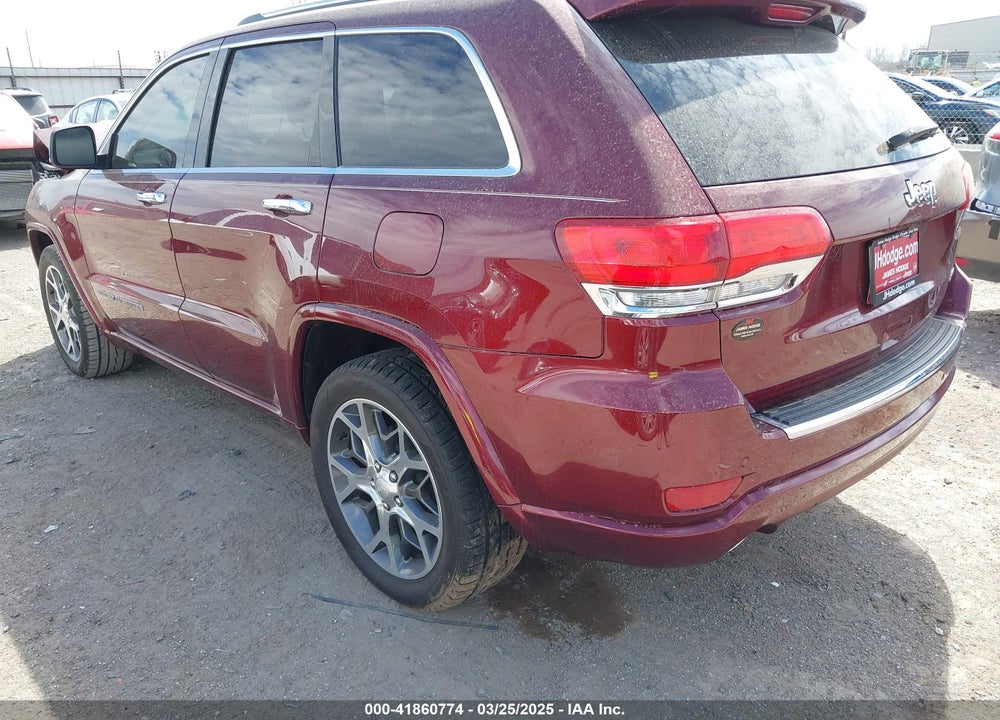 2020 JEEP GRAND CHEROKEE VIN: 1C4RJECG8LC191325
