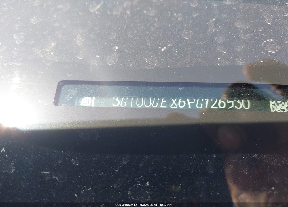 2023 GMC SIERRA 1500 VIN: 3GTUUGE86PG126530