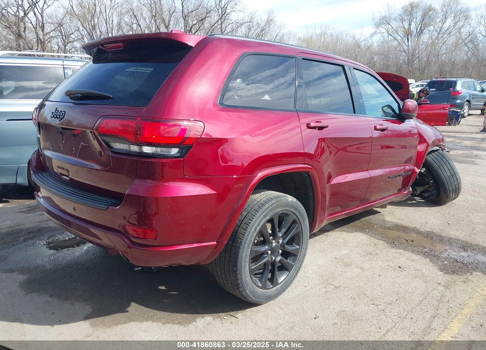 2019 JEEP GRAND CHEROKEE ALTITUDE 4X4 VIN: 1C4RJFAG4KC709745