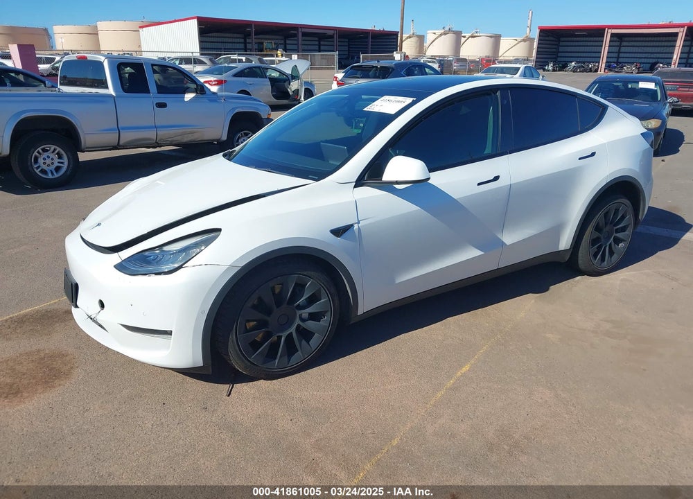 2021 TESLA MODEL Y VIN: 5YJYGAEE3MF194197