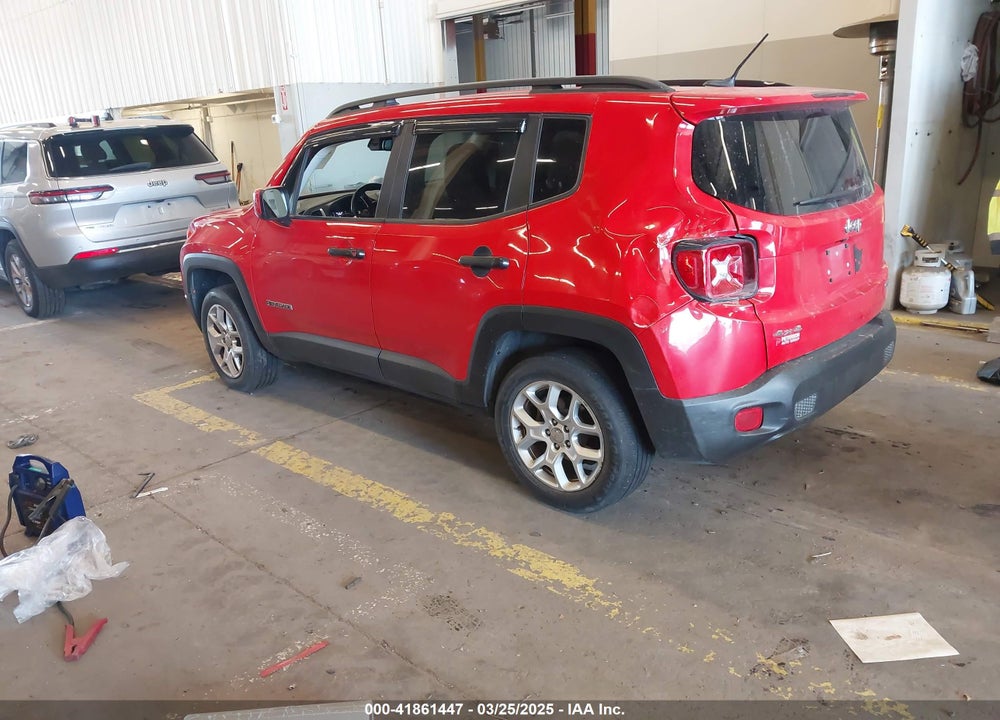 2016 JEEP RENEGADE VIN: ZACCJBBT4GPD69901